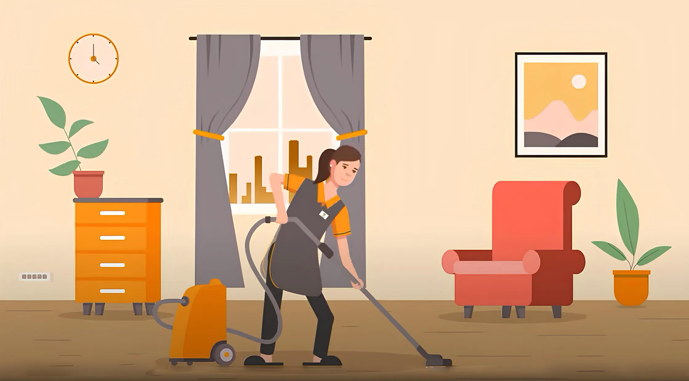 Уборка, Клининг сервис Домовёнок