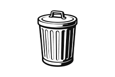 убрать запах из мусорного ведра, чем помыть мусорное ведро чтобы не пахло, мусорное ведро пахнет после мытья, народные средства от запаха в ведре