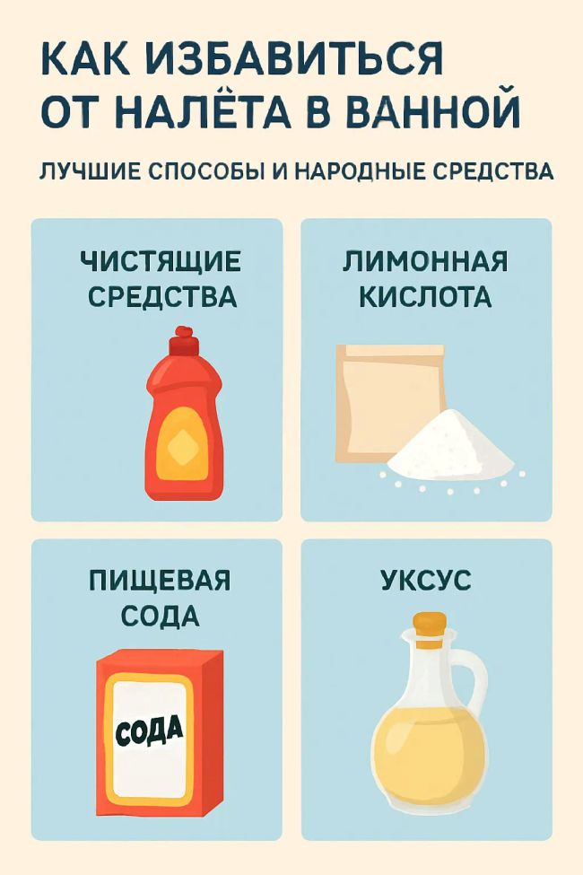 известковый налет в ванной