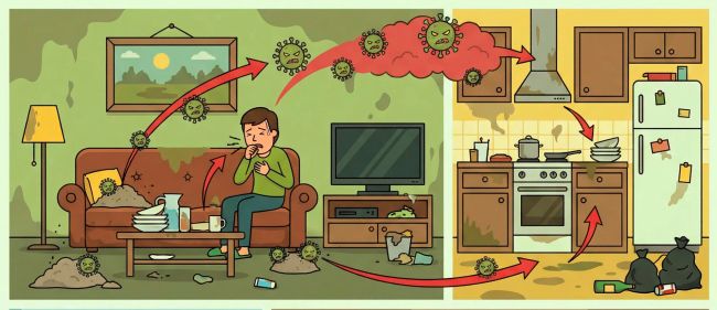 уборка квартиры зимой