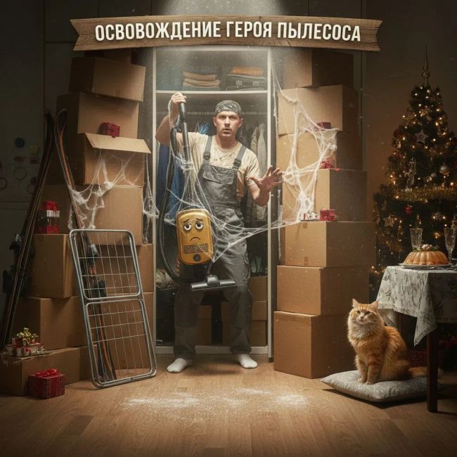 генеральная уборка перед Новым годом
