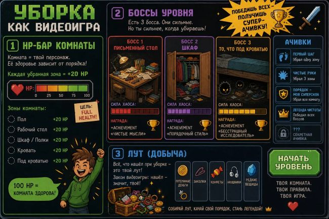 почему дети не убираются