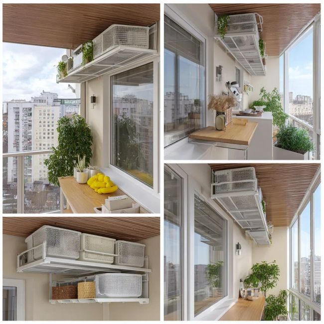  обустройство балкона